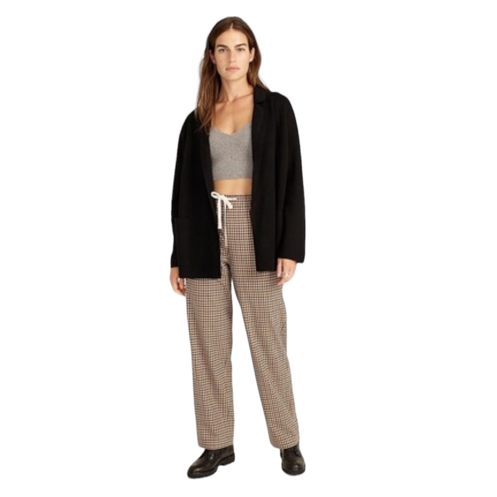 J.Crew Eloise Sweater Blazer Black Size XL